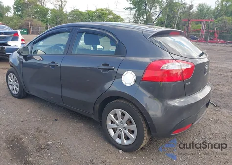 2013 Kia Rio Ex z USA, uszkodzony, nr VIN KNADN5A35D6208836